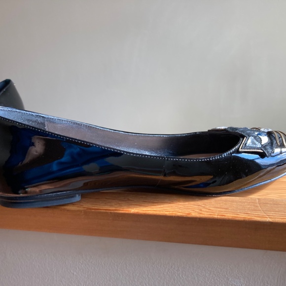 KATE SPADE NATASHA EMBELLISHED CAT FLATS SIZE 8 - Picture 6 of 16